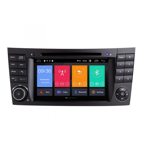 Mercedes Benz EClass 2002 2008 W211 7 inch Android GPS Navigation Bluetooth Radio Unit System Mercedes Benz EClass 2002 2008 W211 7 inch Android GPS Navigation Bluetooth Radio Unit System