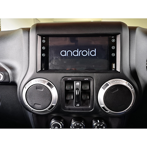 Jeep Wrangler Grand Cherokee Compass Commander Chrysler Dodge Full Touch  Android GPS Navigation Bluetooth USB Radio Unit Syatem - Kakadi