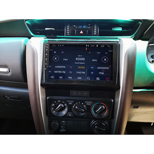 Toyota Fortuner 2.4 2.8 2016 2021 Full Touch Android GPS Navigation
